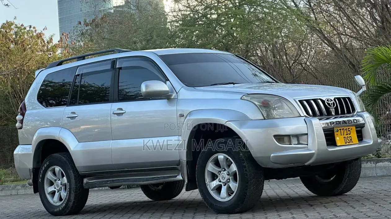Toyota Land Cruiser Prado 2004 Silver