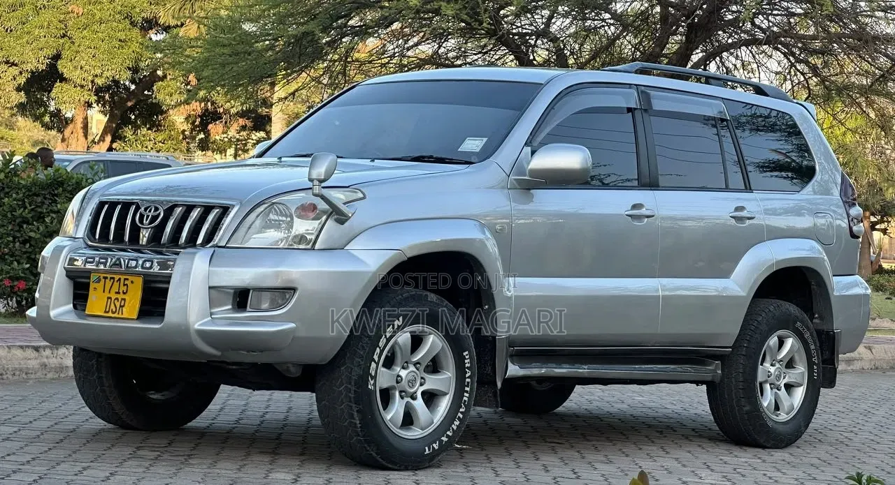 Toyota Land Cruiser Prado 2004 Silver