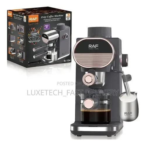 RAF R.134 800W Coffee Machine 240ml – 5 Bar Espresso Maker