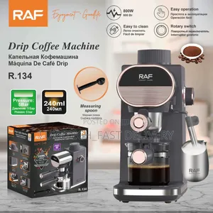 RAF R.134 800W Coffee Machine 240ml – 5 Bar Espresso Maker