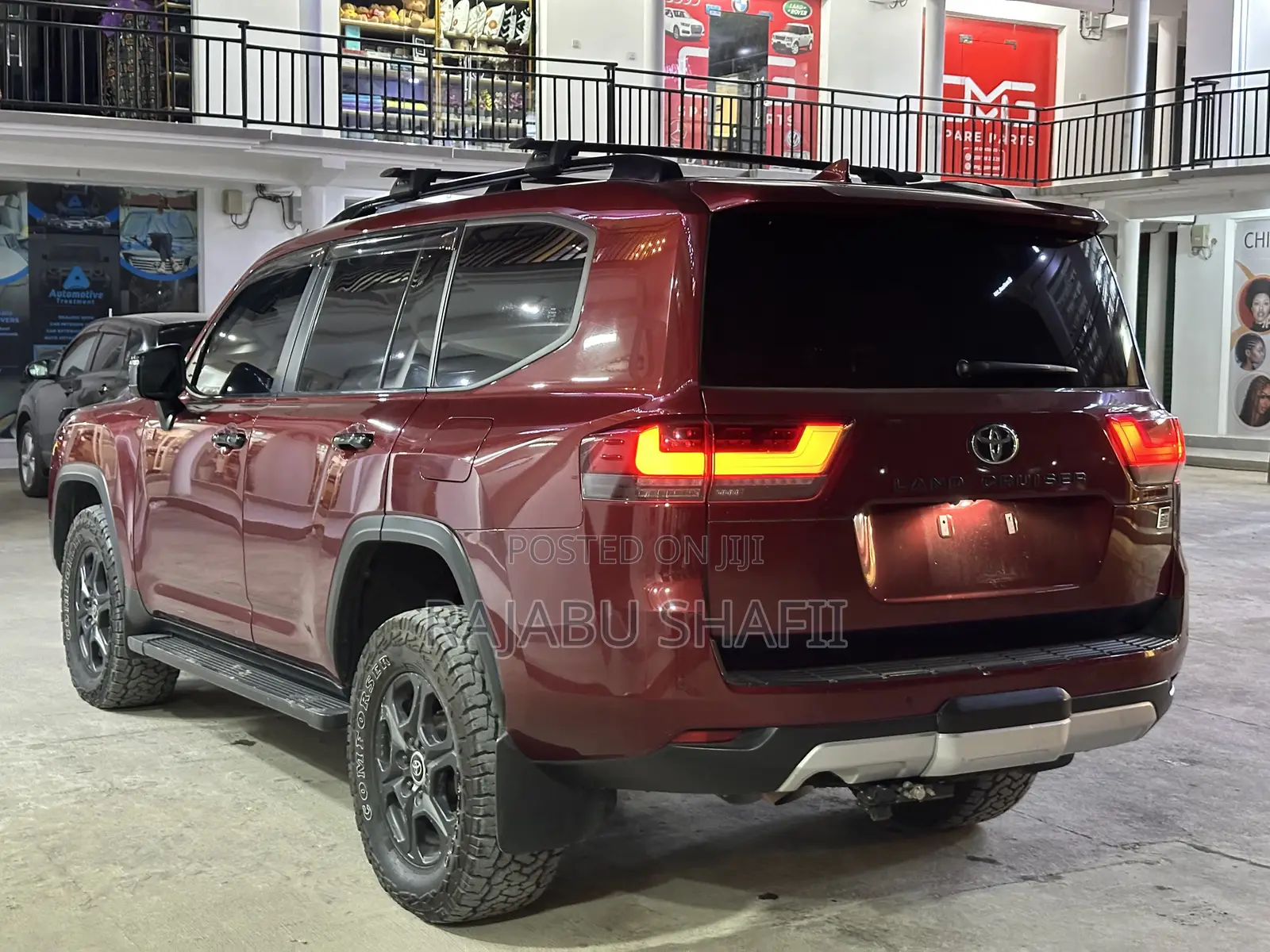 Toyota Land Cruiser LC300 2024 Red