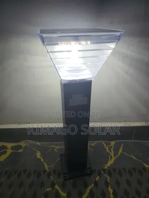 Solar Powered Pillar Lamp Warm/White