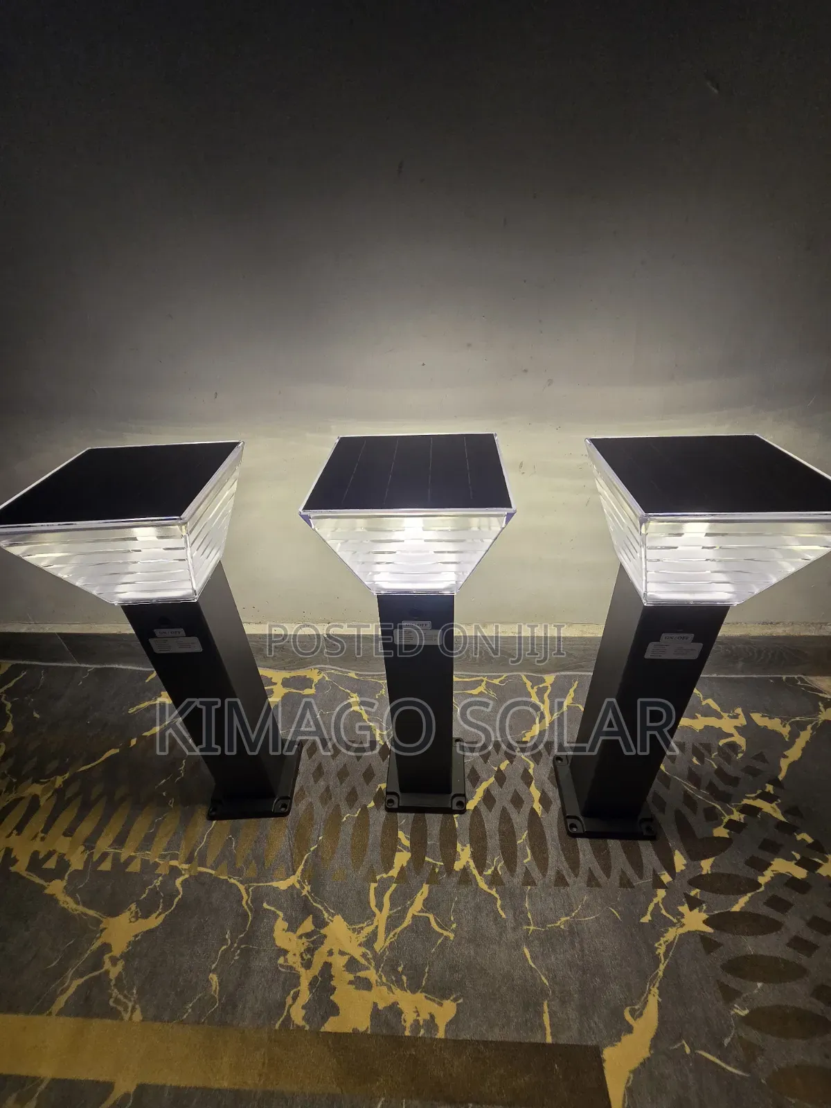 Solar Post Light for Compound