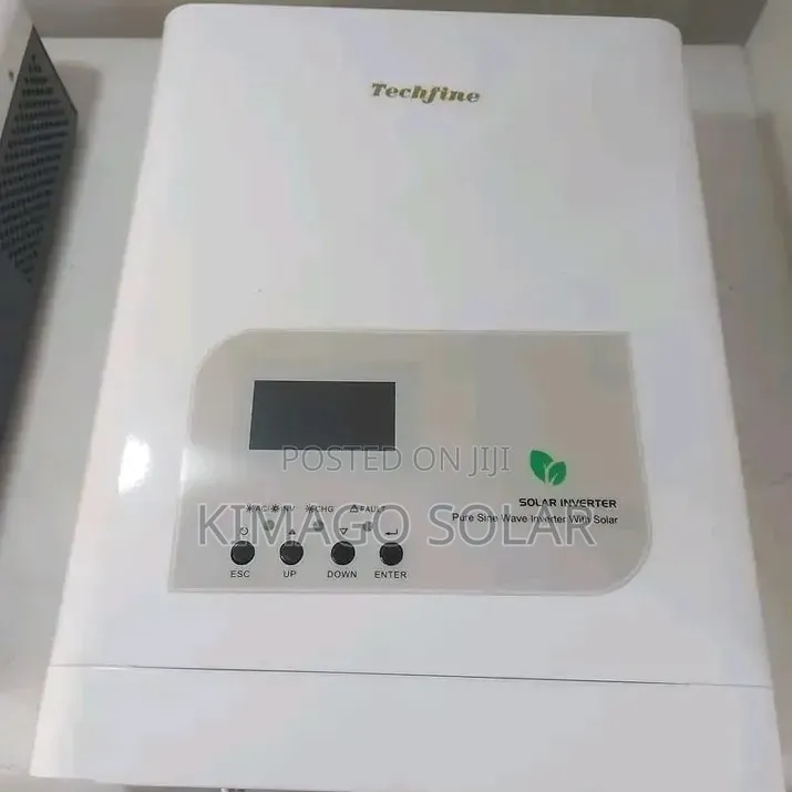 Inverter Hybrid Ya Techfine 1000W (12V): Chaji Kwa Solar Na Tanesco!