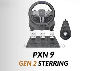 PXN V9 Gen 2 Gaming Racing Steering Wheel With 3 Pedals & Shifter