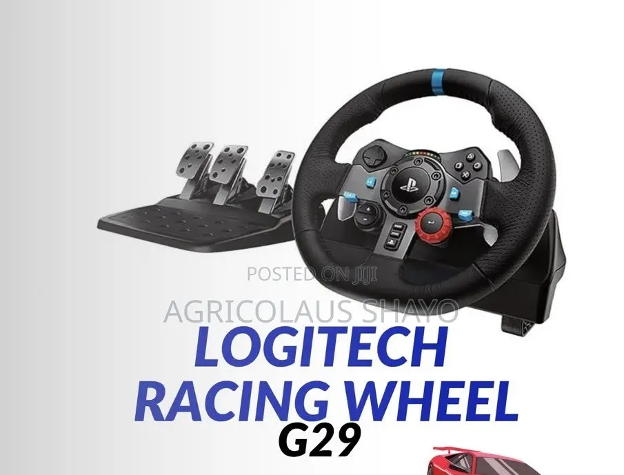 Original Logitech G29 Racing Wheel & Pedals for PlayStation & PC