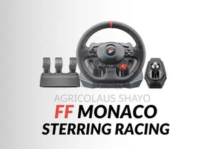 FF Monaco Racing Steering Wheel Set With Pedals & Shifter
