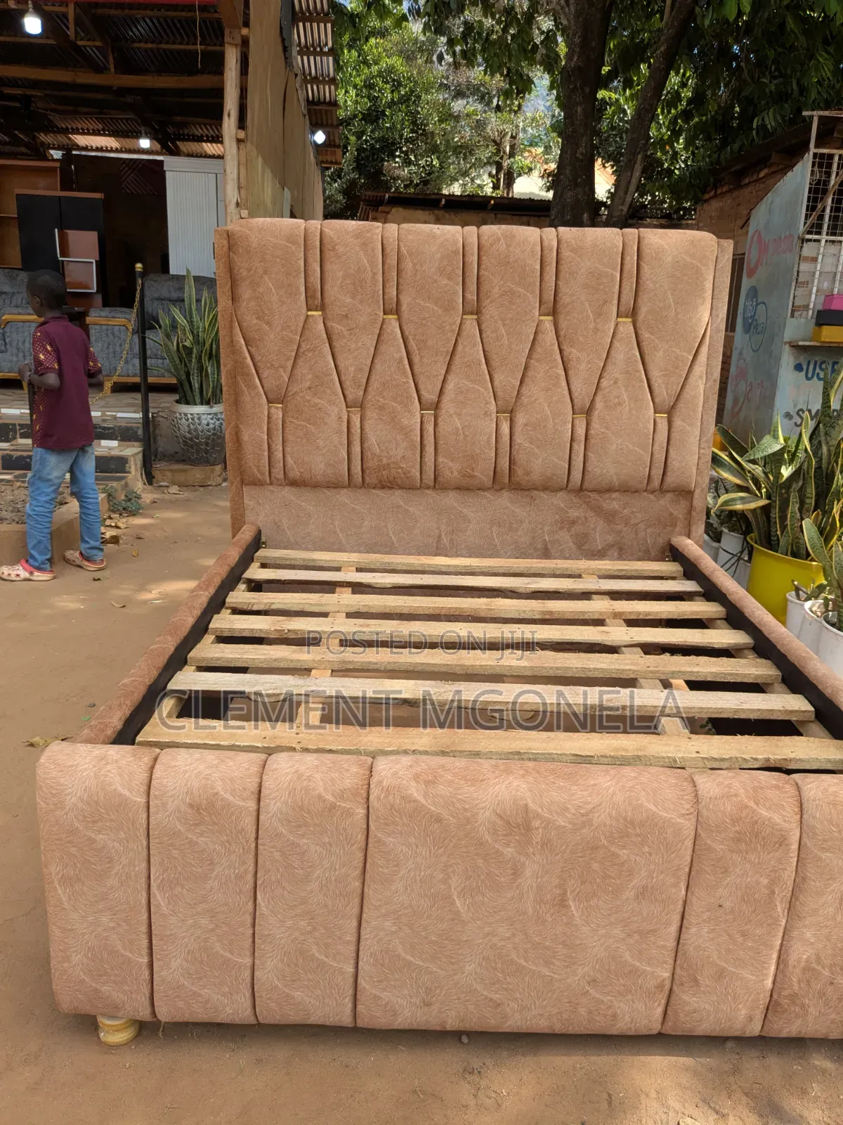 Bed Sofa Kali Ya Kisasa