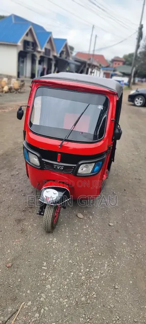 TVS King Deluxe Plus iTouch Start 2025 Red