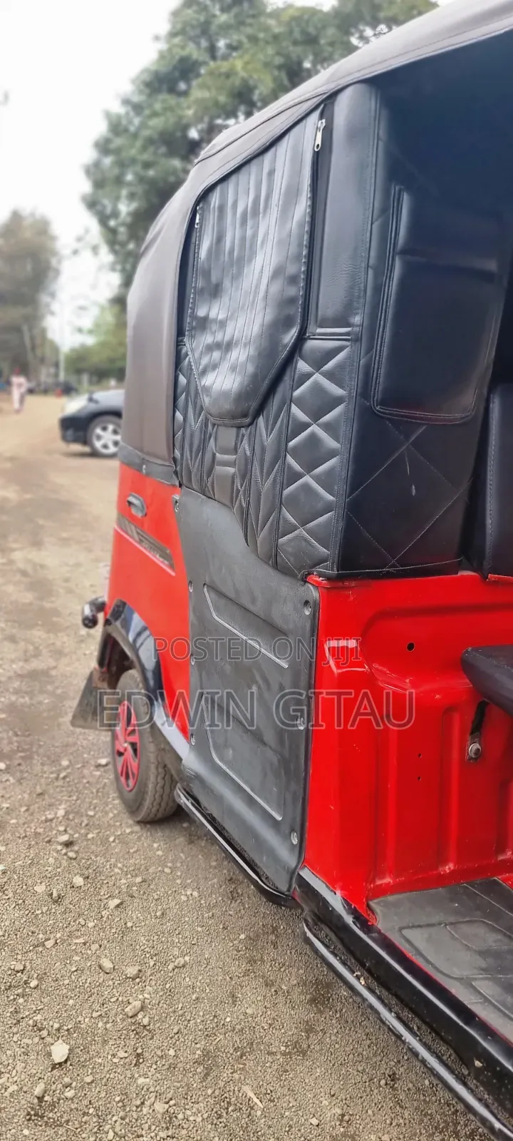 TVS King Deluxe Plus iTouch Start 2025 Red
