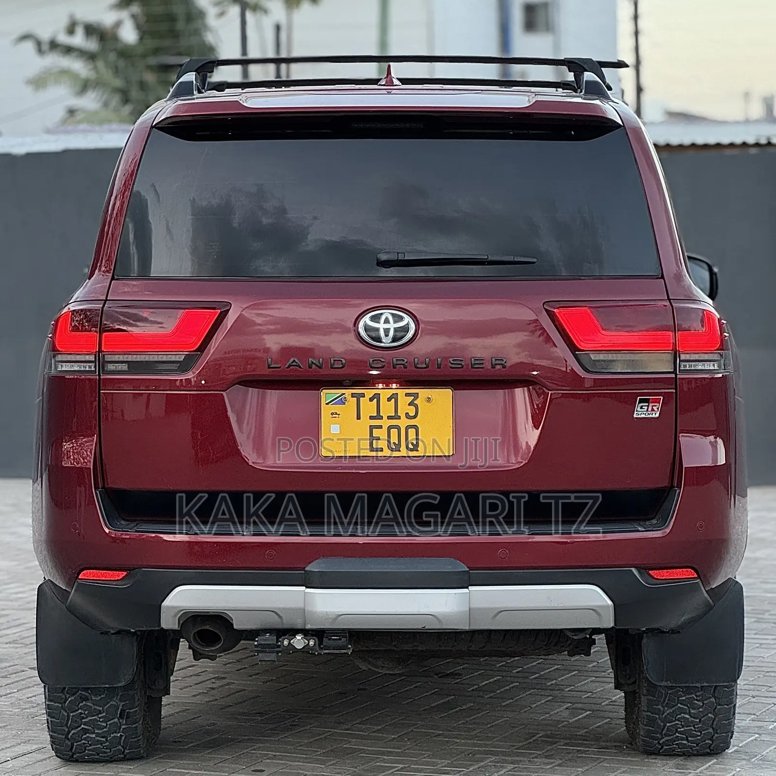 Toyota Land Cruiser 2024 Maroon