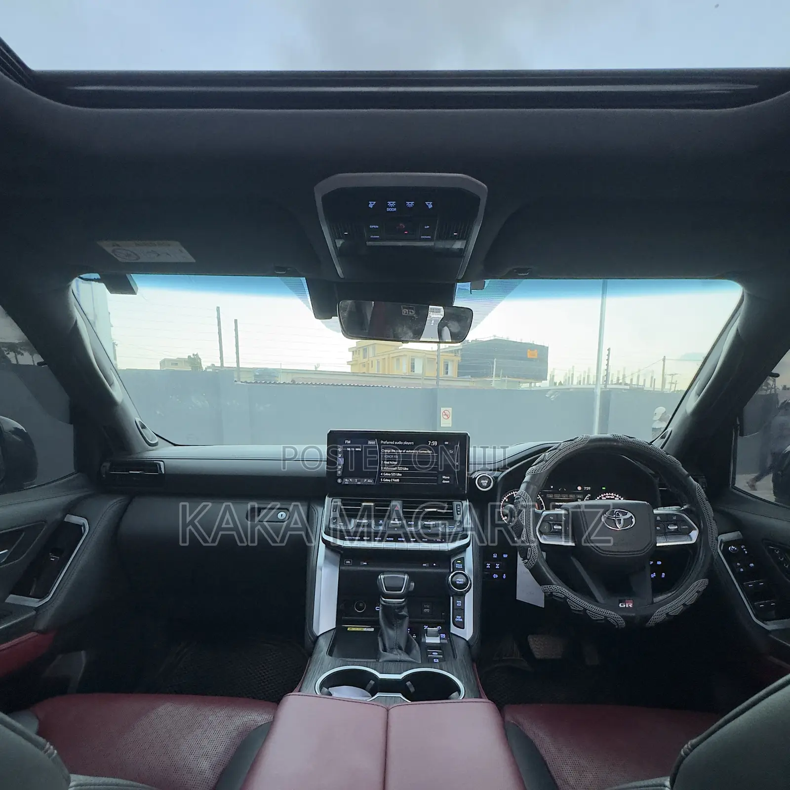 Toyota Land Cruiser 2024 Maroon