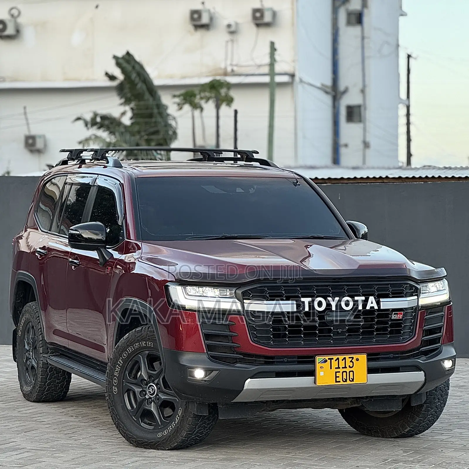 Toyota Land Cruiser 2024 Maroon