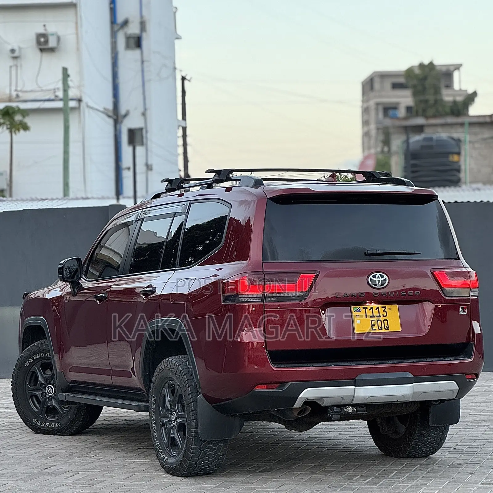 Toyota Land Cruiser 2024 Maroon