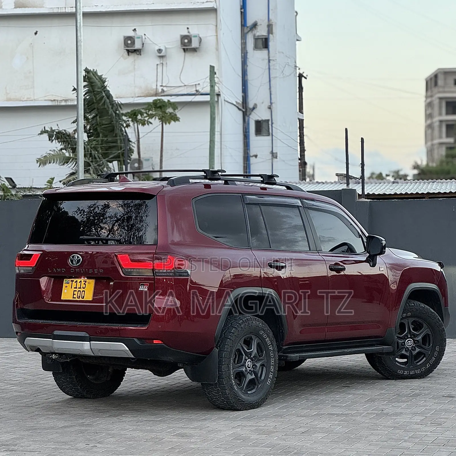 Toyota Land Cruiser 2024 Maroon