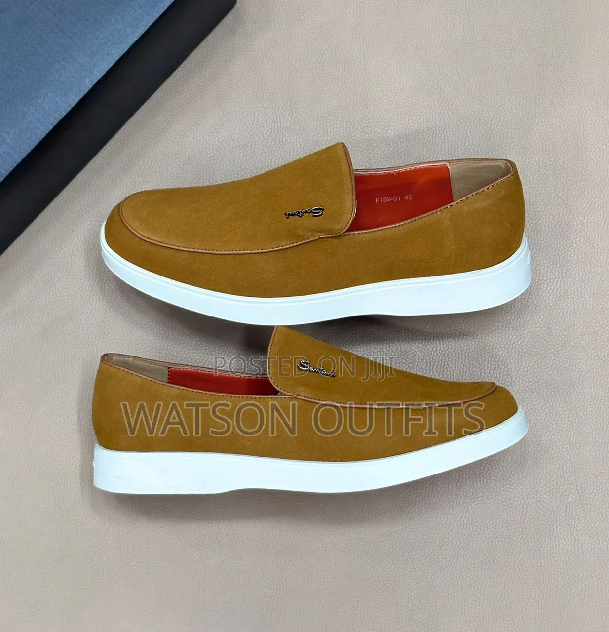 New Santoni Design Men's Leather Shoes