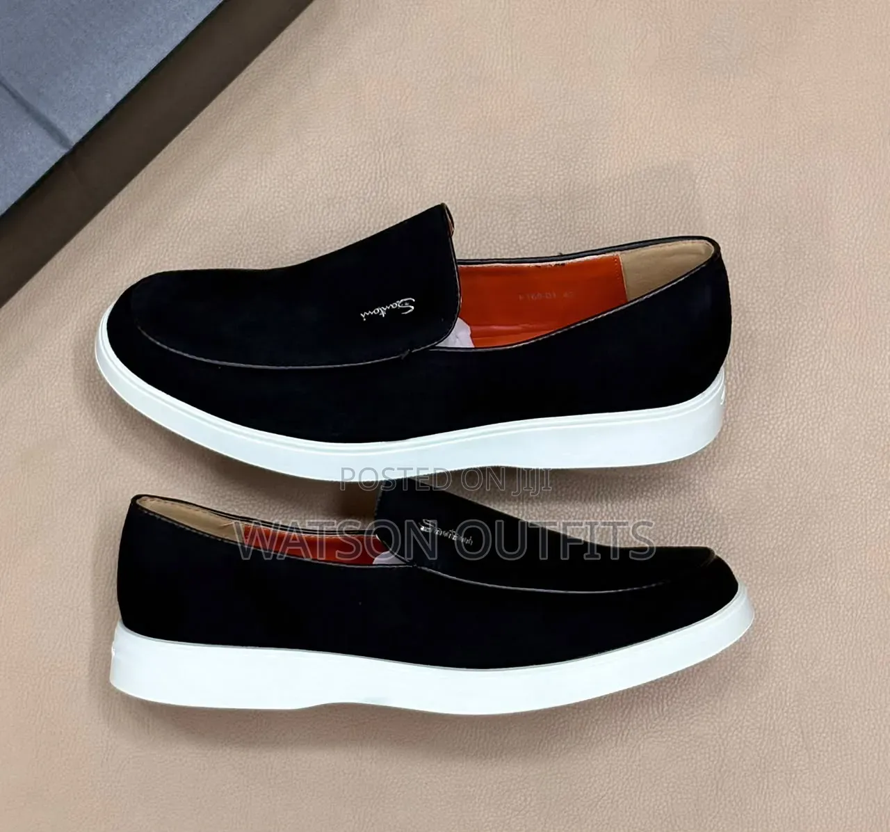 New Santoni Design Men's Leather Shoes