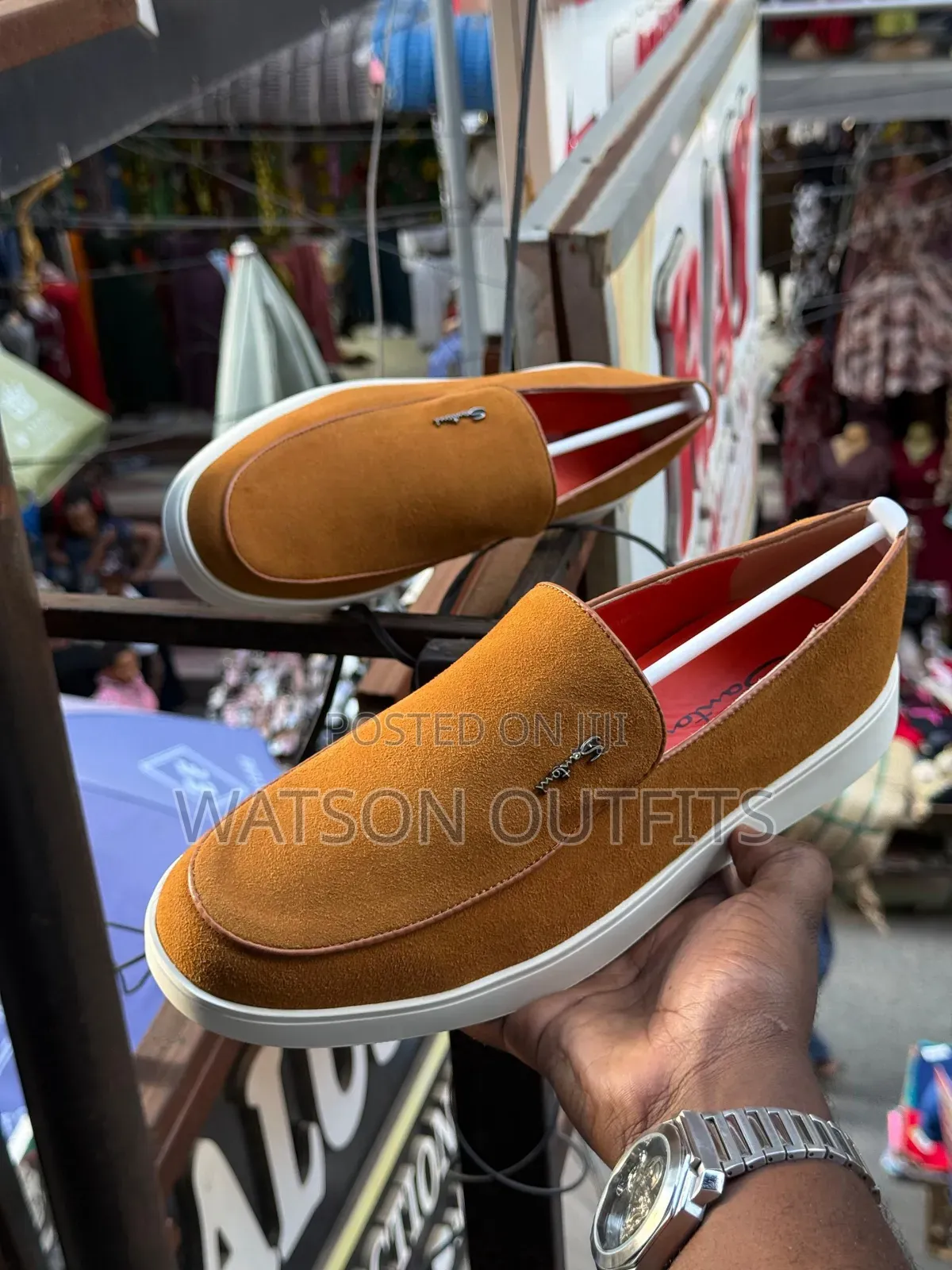 New Santoni Design Men's Leather Shoes