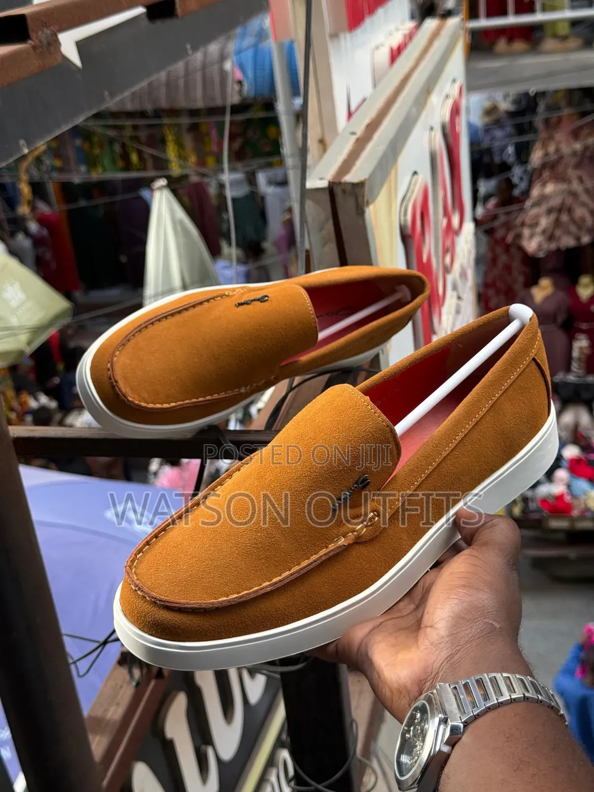 New Santoni Design Men's Leather Shoes