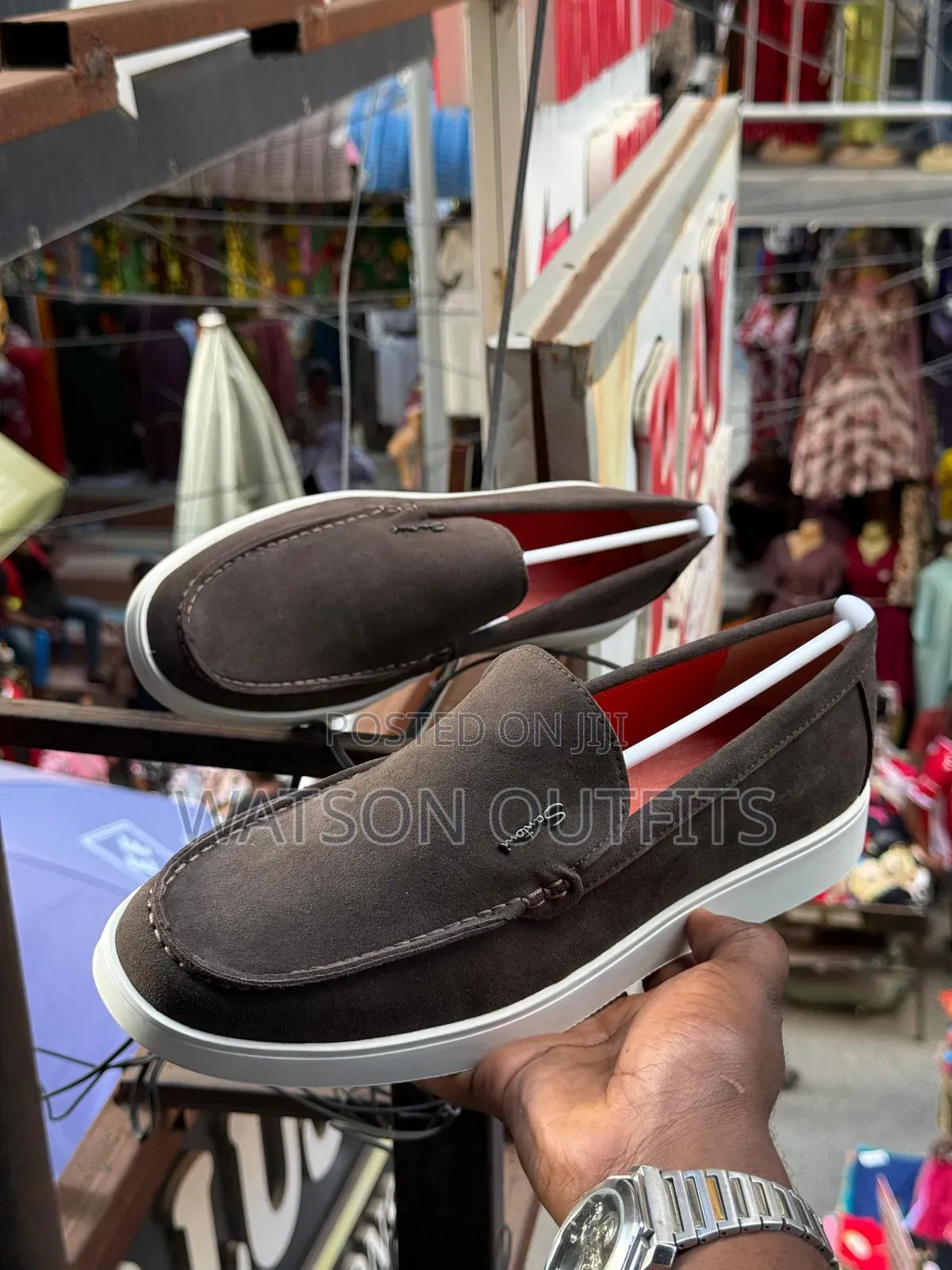 New Santoni Design Men's Leather Shoes
