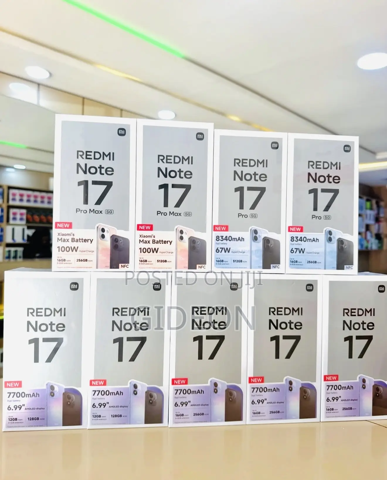New Xiaomi Redmi Note 17 Pro Max 256 GB Green