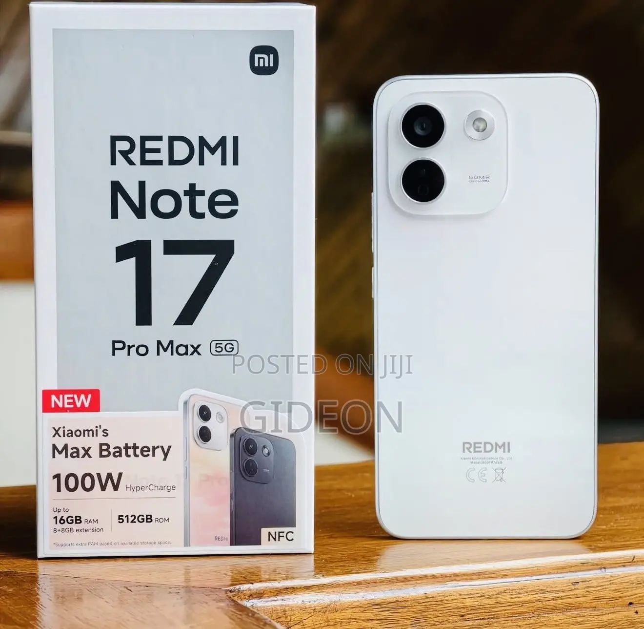 New Xiaomi Redmi Note 17 Pro Max 512 GB White