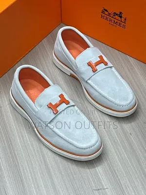 Hot H.Design Men's Leather Shoes Loafers