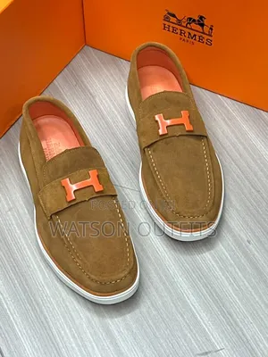 Hot H.Design Men's Leather Shoes Loafers