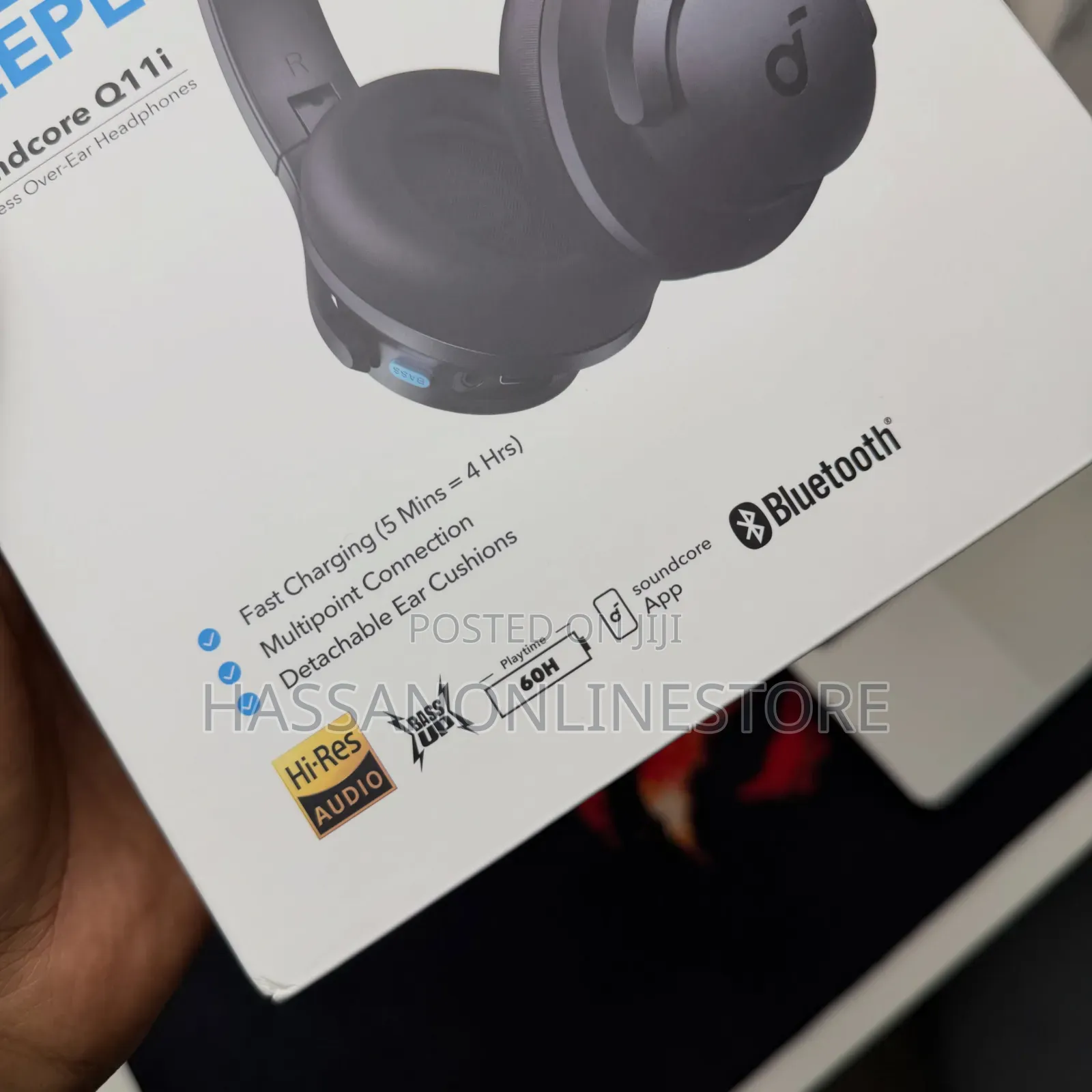 Soundcore by Anker Q11i Wireless on-Ear Bluetooth Headphones