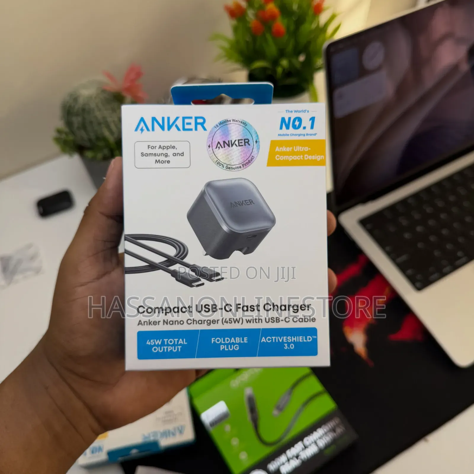 Anker Nano USB C Charger 45w Foldable PPS Fast Charger B2692