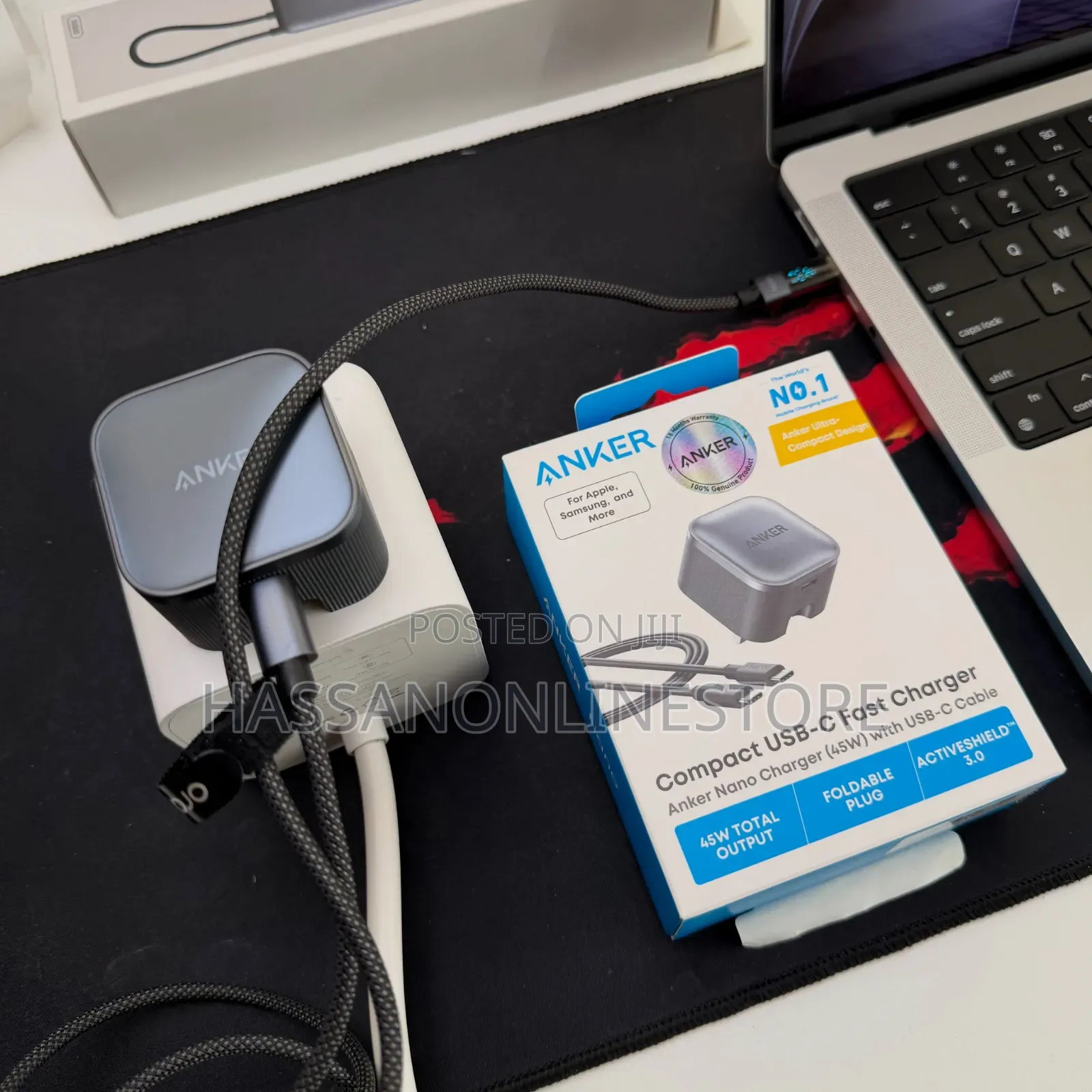 Anker Nano USB C Charger 45w Foldable PPS Fast Charger B2692