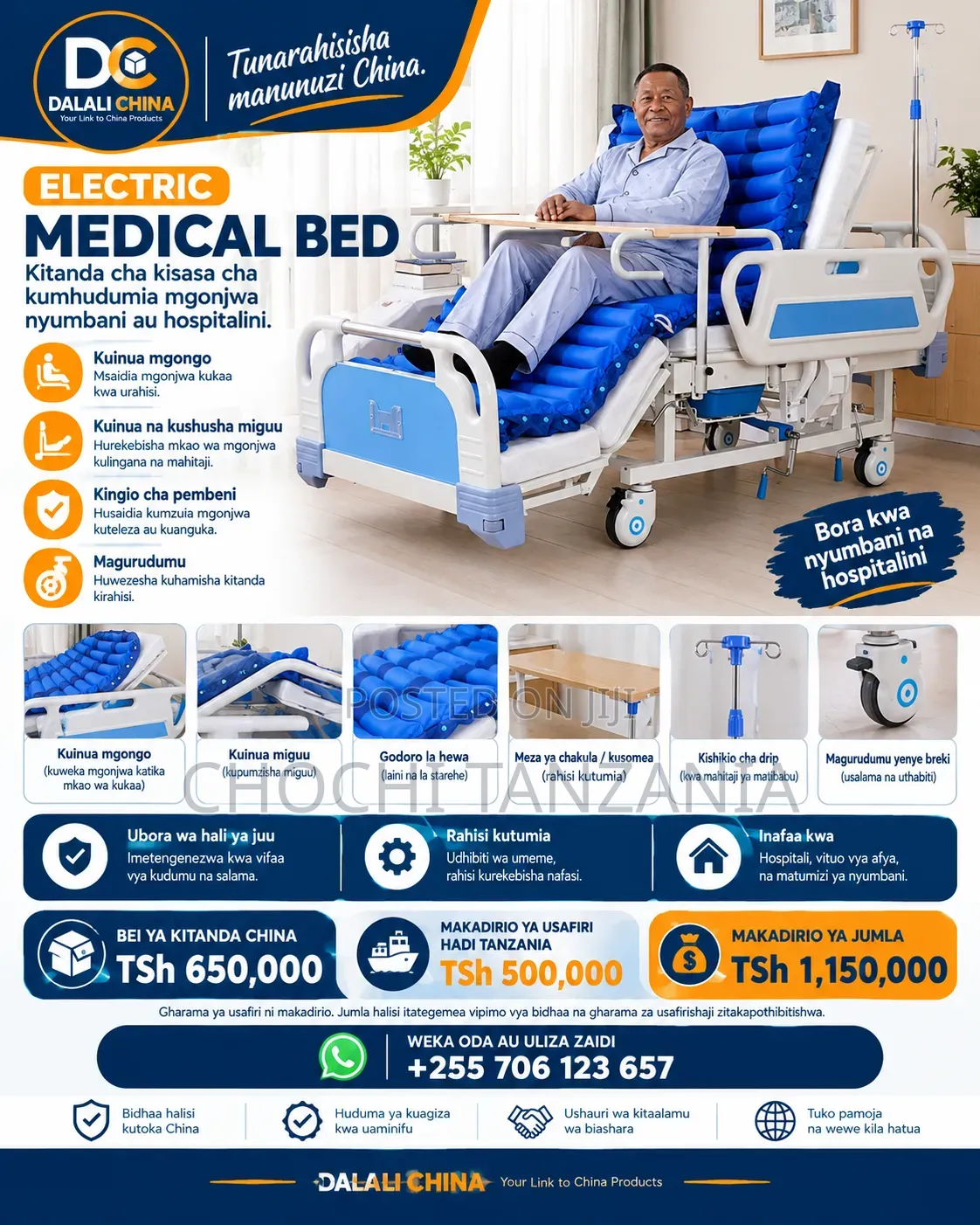 Medical Bed for Home and Hospitals