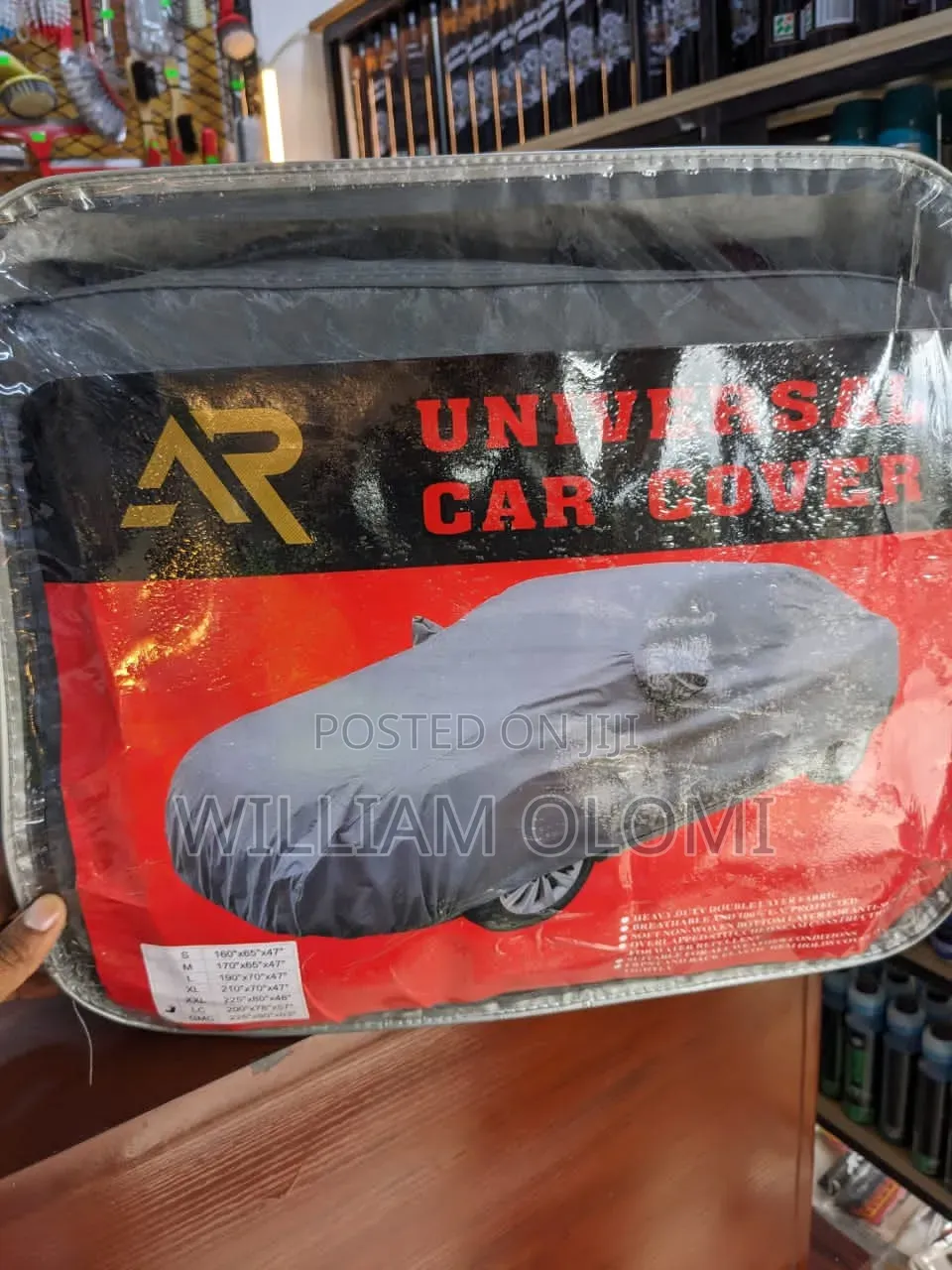 Car Cover Size Zote