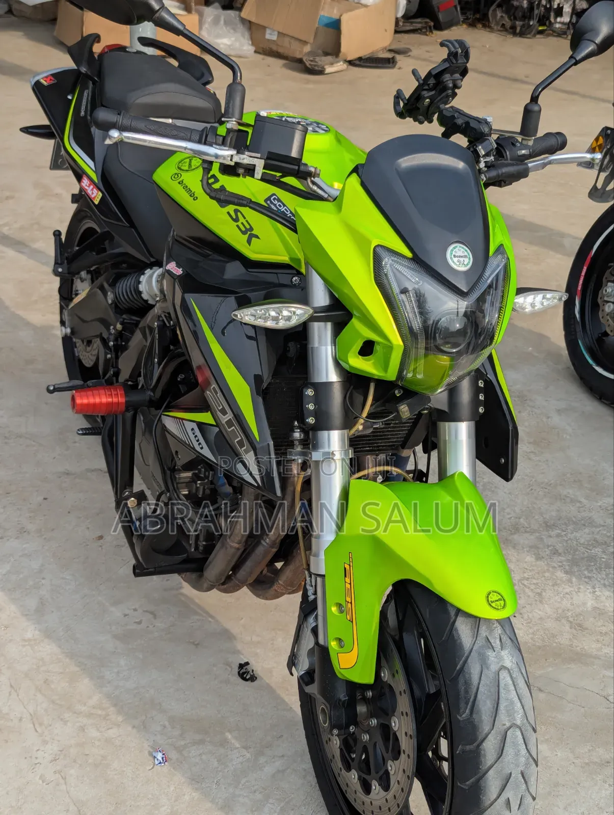 Benelli TNT 2020 Green