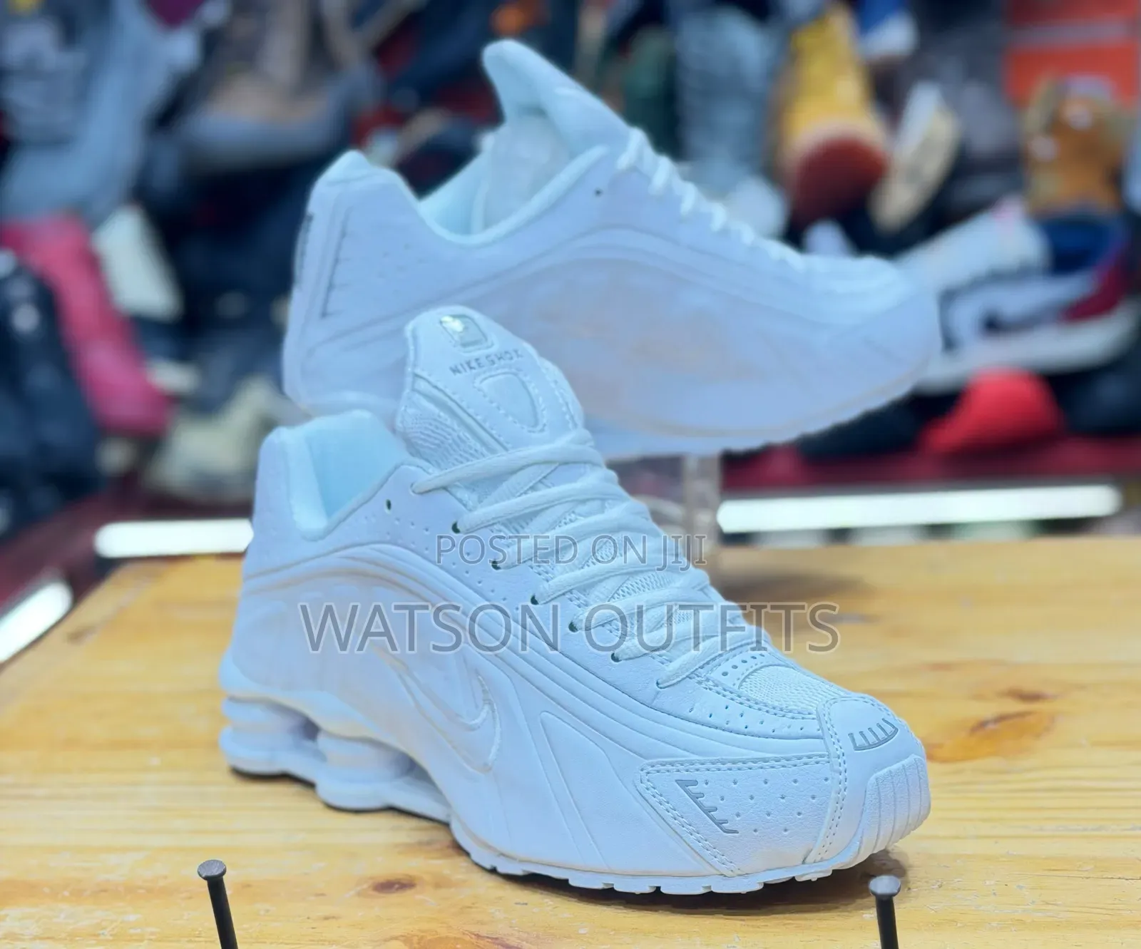 Men's Leather Shoes in N.Shox Design 4 Hot Colours