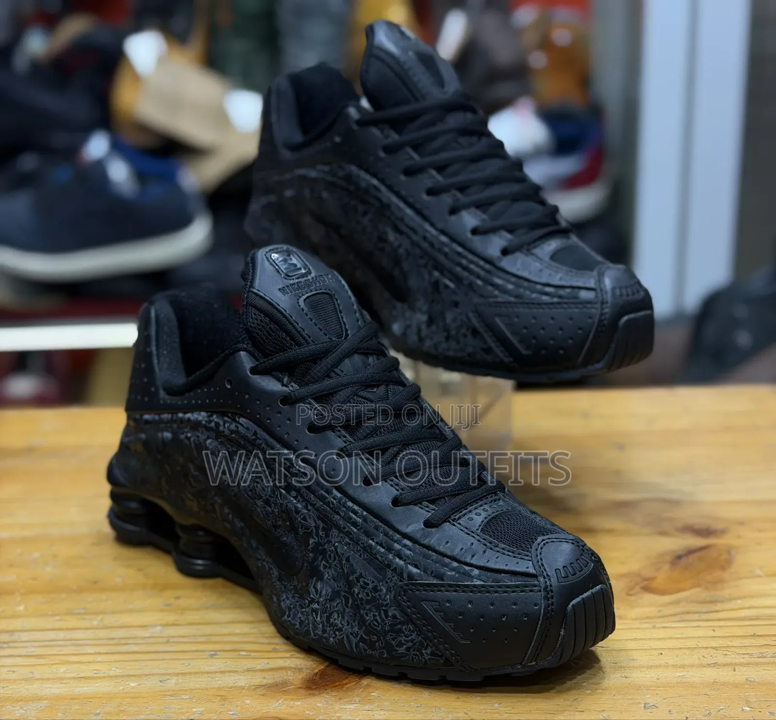 Men's Leather Shoes in N.Shox Design 4 Hot Colours