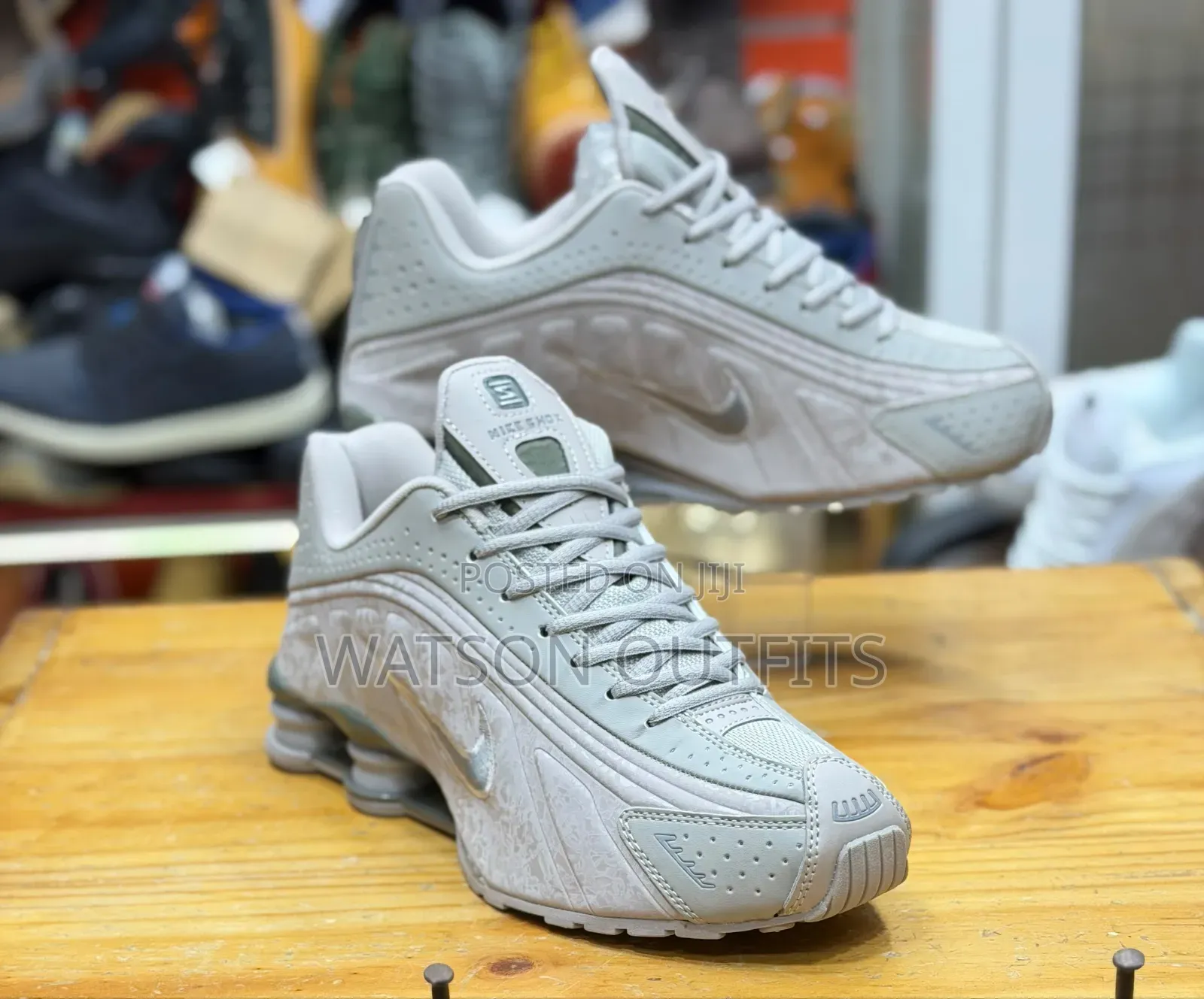 Men's Leather Shoes in N.Shox Design 4 Hot Colours