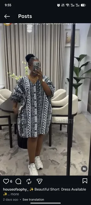 Beautiful Kitenge/Batiki Dress
