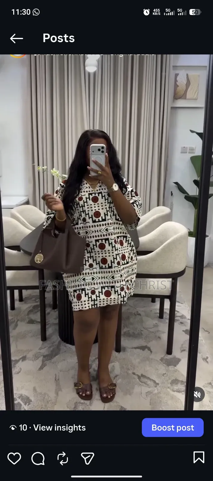 Beautiful Kitenge/Batiki Dress