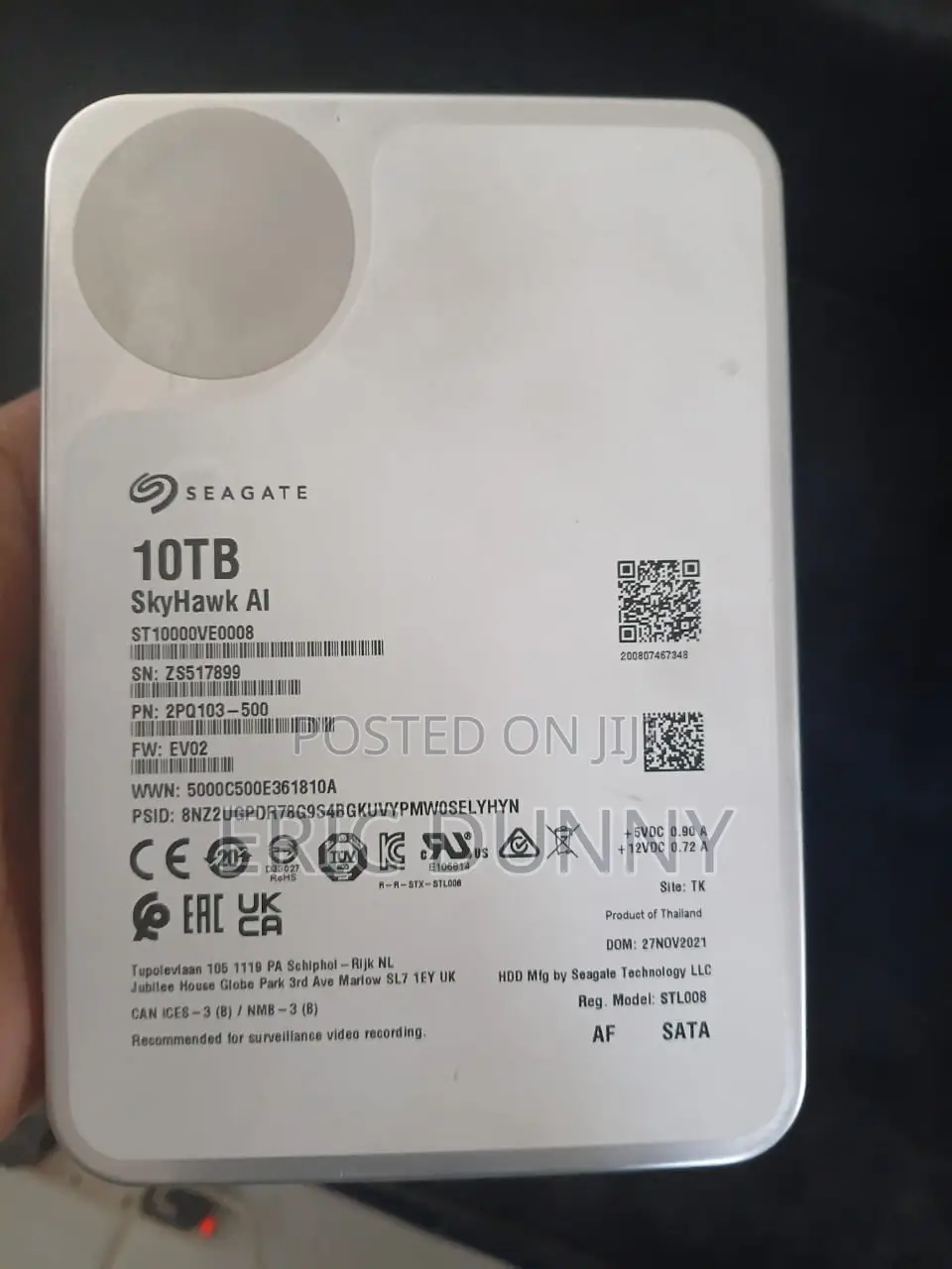 Seagate 10TB Hard Disk
