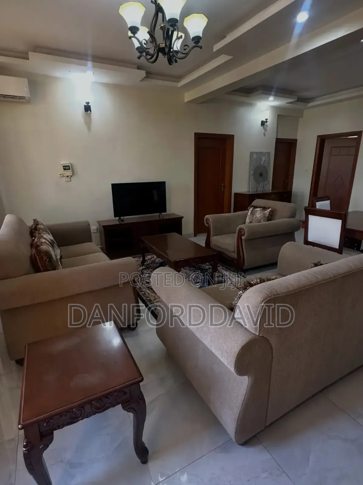 Furnished 2bdrm Apartment in Kahwa Real Estste, Mikocheni for rent