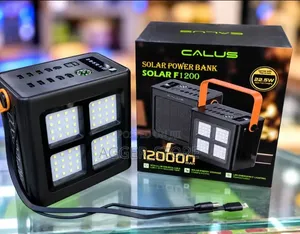 Calus Solar F1200 High-Capacity 120000mAh Portable Solar Power Bank