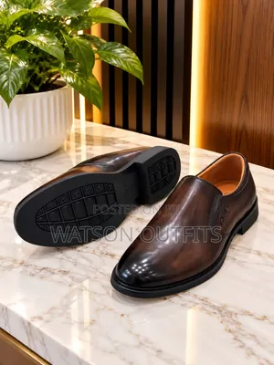 Men's Leather Shoes in Clarks England Design 3 Fine Colours