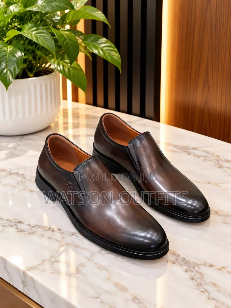 Men's Leather Shoes in Clarks England Design 3 Fine Colours