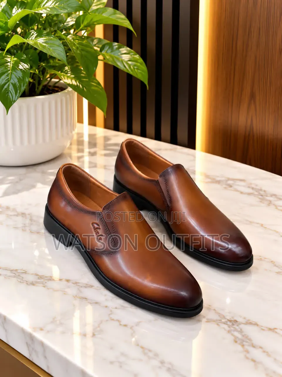 Men's Leather Shoes in Clarks England Design 3 Fine Colours