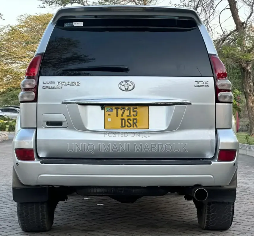 Toyota Land Cruiser Prado 2004 Silver