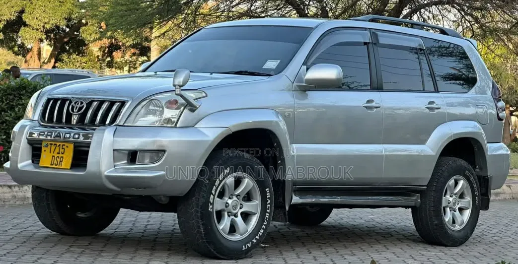 Toyota Land Cruiser Prado 2004 Silver