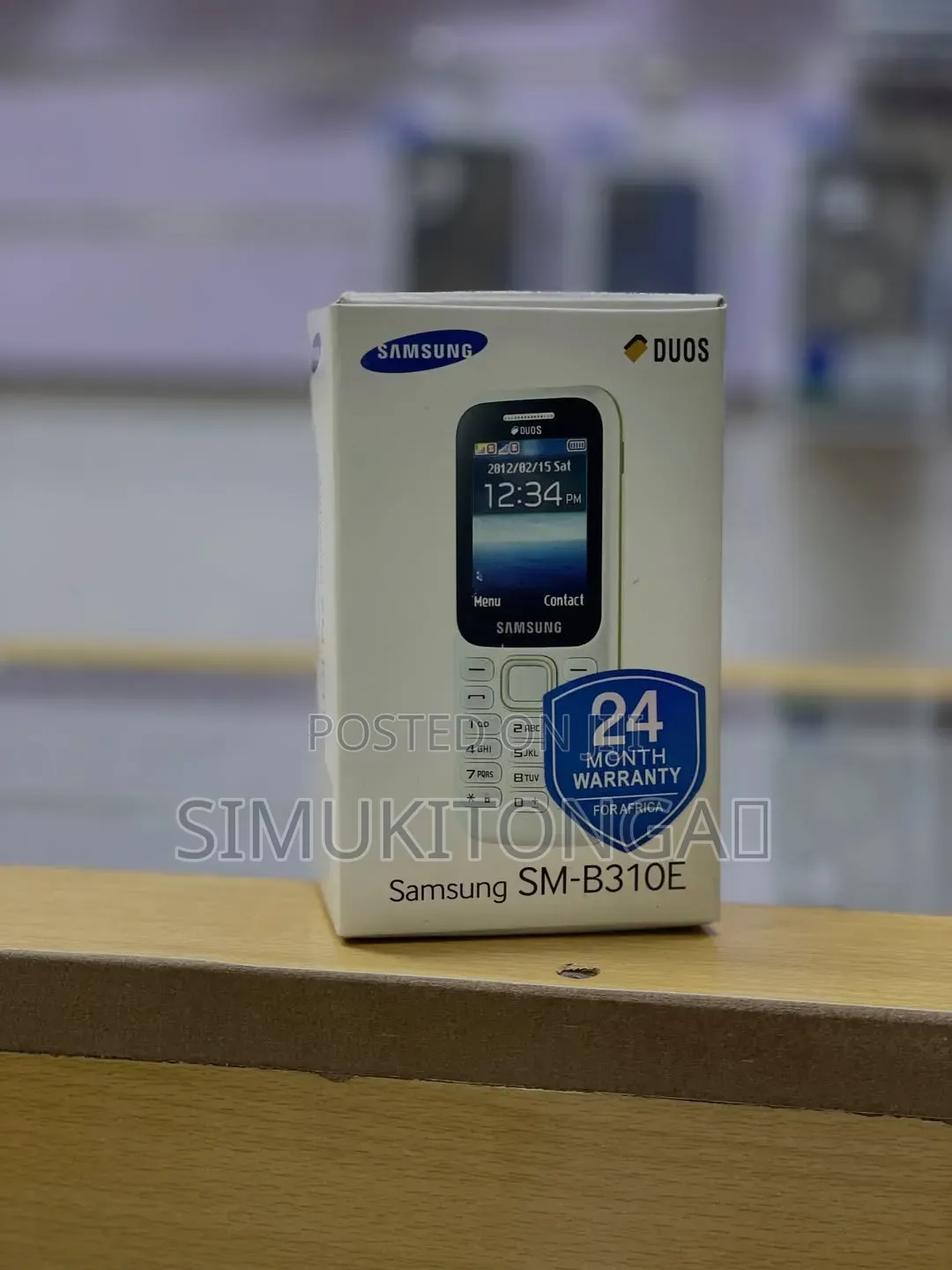 New Samsung B310 Blue
