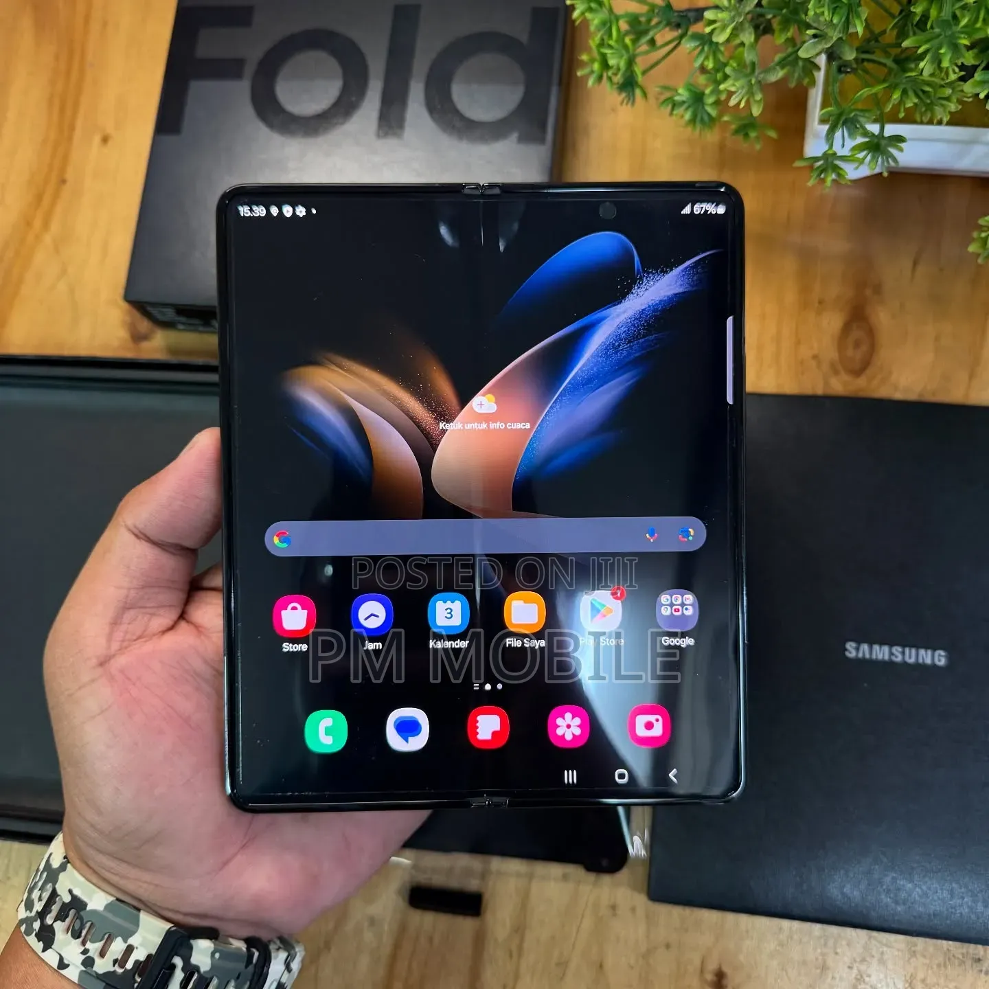 New Samsung Galaxy Z Fold4 256 GB Black