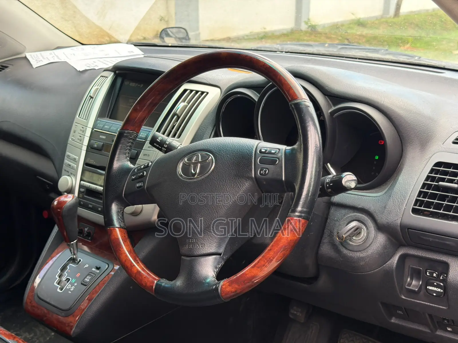 Toyota Harrier 2008 Black